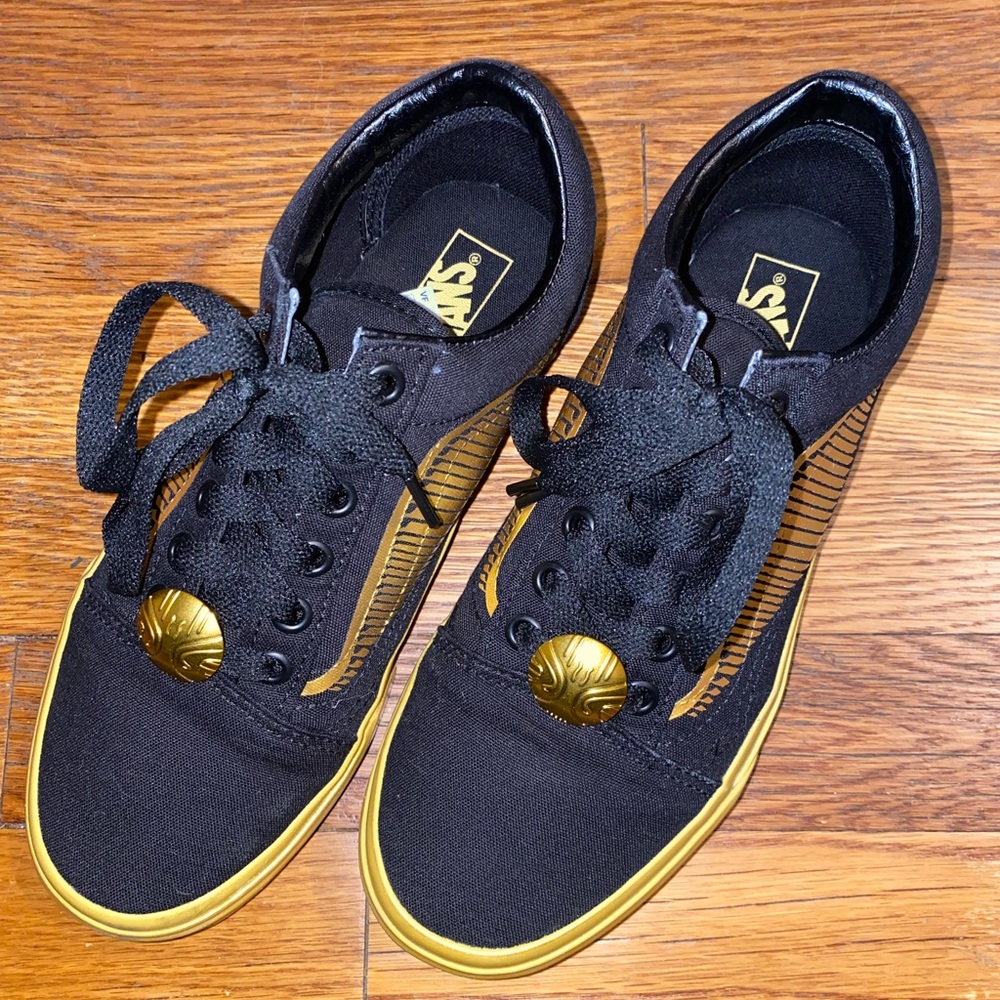 Vans Men’s Size 5 Harry Potter Gldnstchblk